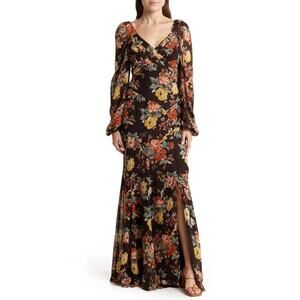$898 Veronica Beard Floral Maxi Dress Size:4